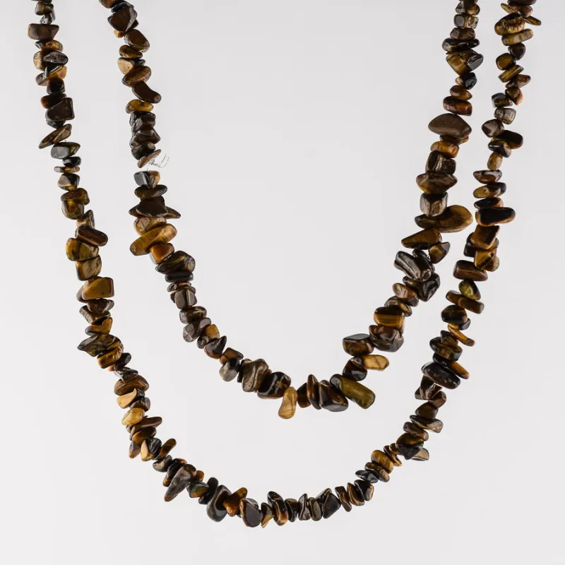 Sekaný náhrdelík - tigrie oko