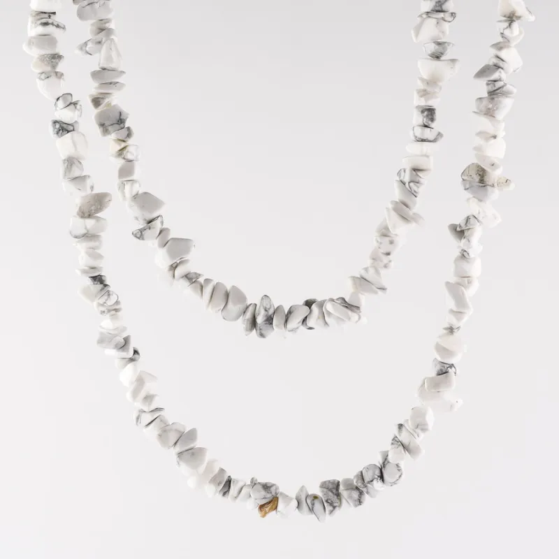 Sekaný náhrdelík - magnezit