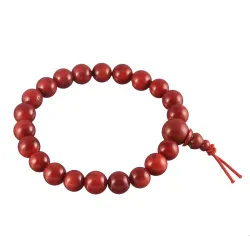 Energetický náramok - koral červený