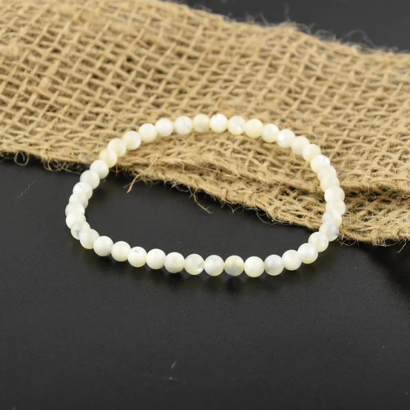 Guličkový náramok - Perleť