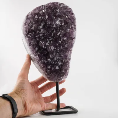 Ametystová drúza na stojane 31cm