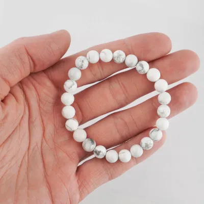 Guličkový náramok - Magnezit