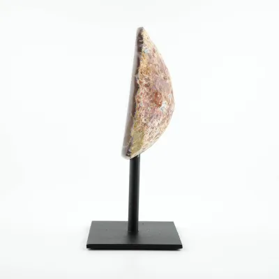 Achát na stojane 19cm