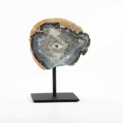 Achát na stojane 14cm