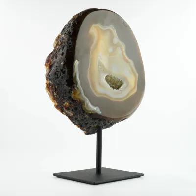 Achát na stojane 29cm