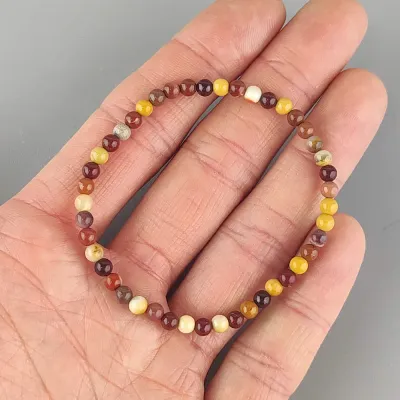 Guličkový náramok - Jaspis mookait