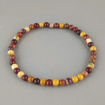 Guličkový náramok - Jaspis mookait