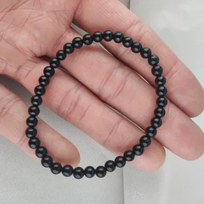 Guličkový náramok - Turmalín skoryl