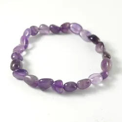 Nugetový náramok - ametyst