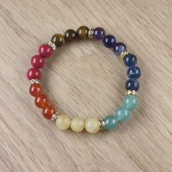 Guličkový náramok - mix farieb